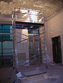 Trabattello in alluminio attacco rapido