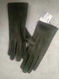 guanti velluto donna