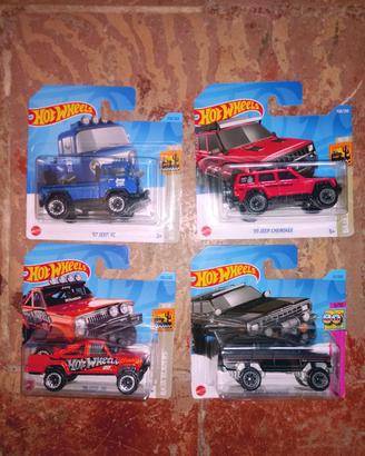 Lotto Jeep Hotwheels