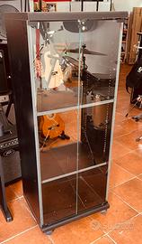 Mobile x Hifi con Sportelli in Vetro e con Ruote