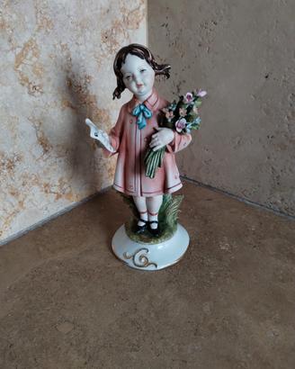 Statuetta Capodimonte Tyche