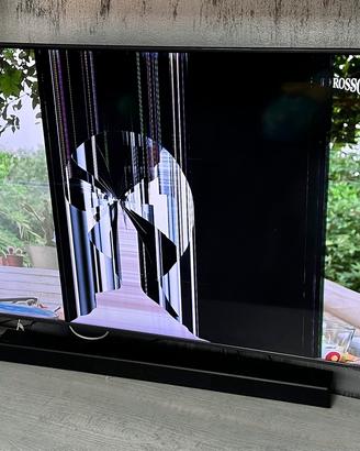 Tv Samsung 55” schermo Rotto