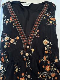 Vestito Nero Springfield, taglia S