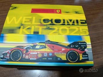 Ferrari welcome kit 2025