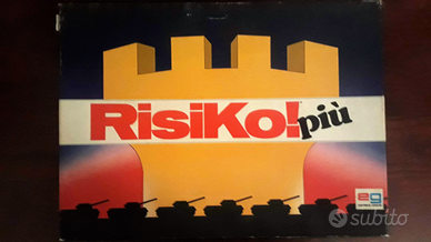 Risiko più gioco in scatola anni '80