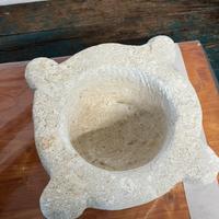 Antico mortaio in pietra di Vicenza