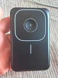 Power bank 10000 mAh sia cavo che wireless