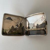 Portasigarette argento Giappone 1932