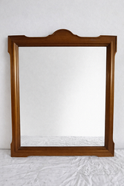 Specchio vintage in legno massello anni '50/60'
