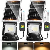 Faretto LED Solare Aigostar IP66 con Telecomando