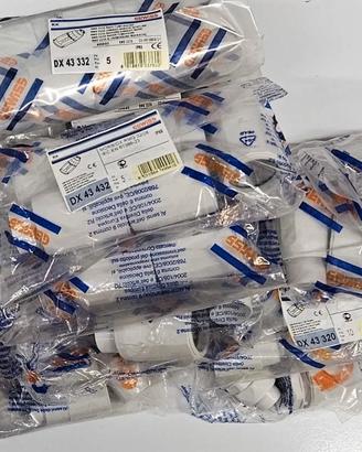 Lotto raccordi per tubo RK15 PVC, guaina e scatola