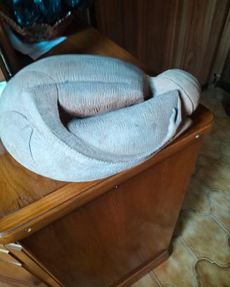 scultura di argilla 