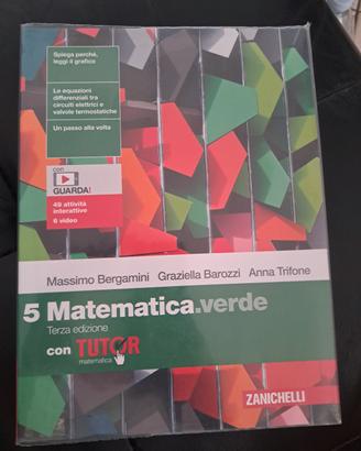 5 matematica verde terza edizione