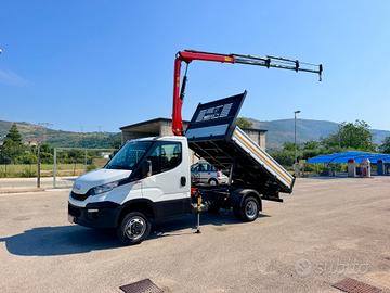Iveco Daily 35c15 con gru e ribaltabile NUOVO