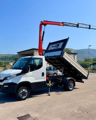 Iveco Daily 35c15 con gru e ribaltabile NUOVO