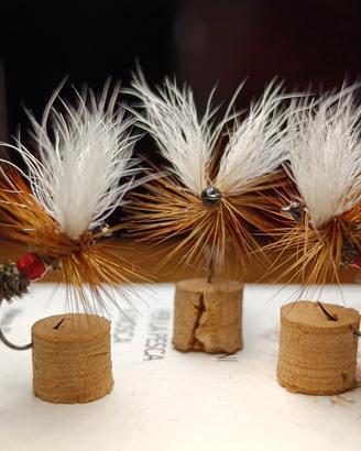 PESCA A MOSCA - 25 Mosche da caccia