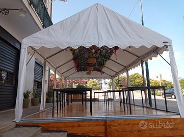 Copertura Gazebo  4x8 m in PVC800 completa