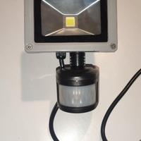 Faretto elettrico con sensore movimento 220V
