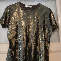 Maglietta con paiette