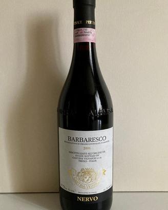 Vino Rosso BARBARESCO 2006 Nervo Cantina Vignaioli