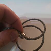 bracciale pandora pelle