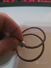 bracciale pandora pelle