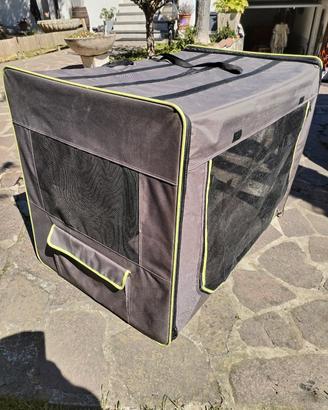 kennel pieghevole cane grande 