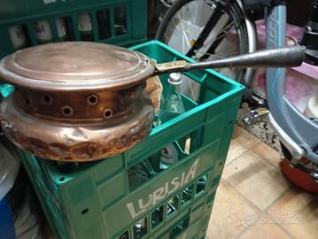 scaldino vintage in rame