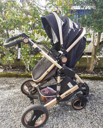 Passeggino Trio 3 in 1 kiduku