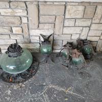 Set lampadari vintage esterno