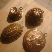 n. 4 formine in rame