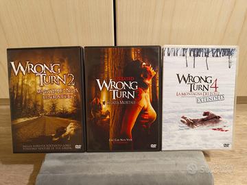 Film horror - Wrong turn 2 - 3 - 4