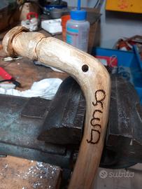 bastoni personalizzati e sculture in legno e metal