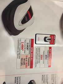 Robot honda 3000 mtq. Con filo perimetrale