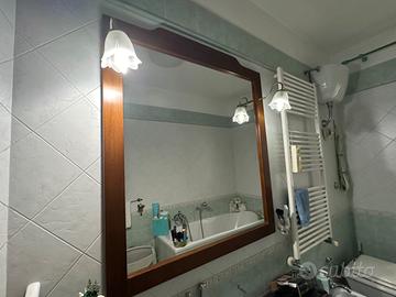 Specchio bagno con luci