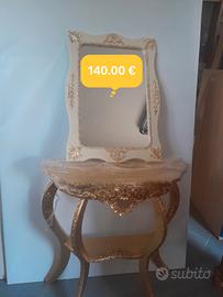 console con specchio