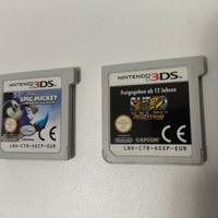 2 giochi per Nintendo 3ds