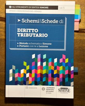 Schemi e schede di diritto tributario - Simone