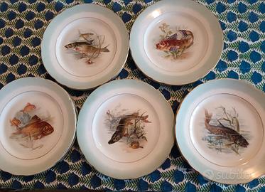 Piatti , pesciera e salsiera livraghi&bonalumi