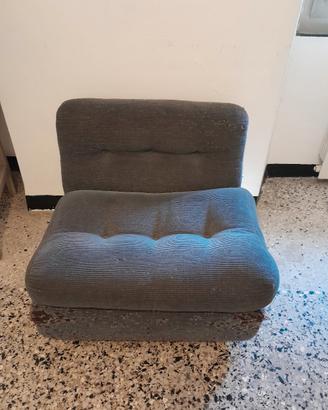 Poltrona Amanta di Mario Bellini anni '70.