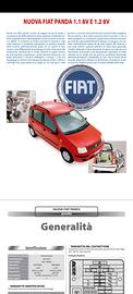 Manuali Officina Panda 169 dal 2003 al 2012