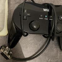 Controller black nintendo wii controller