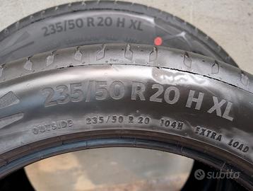 2 gomme estive Continental 235/50 R20 104 H XL