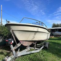 Barca a motore, MARINO 590, + Carrello