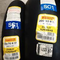 Pirelli diablo superbike 120/70 17 + 200/60 17
