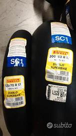 Pirelli diablo superbike 120/70 17 + 200/60 17