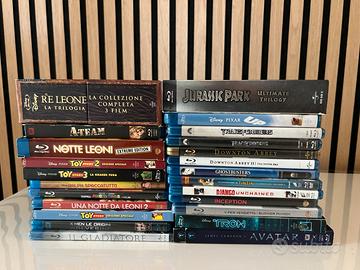 Collezione film in Blu-ray Disc e DVD
