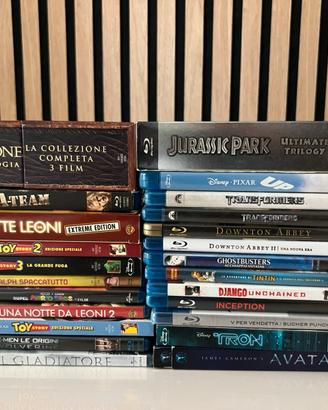Collezione film in Blu-ray Disc e DVD