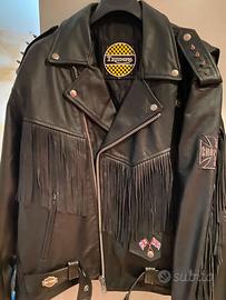 Giubbino Chiodo in vera pelle customizzato