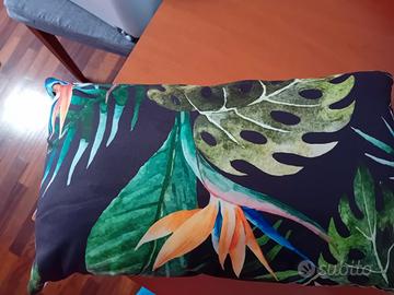 cuscino 47x28 fantasia tropicale 